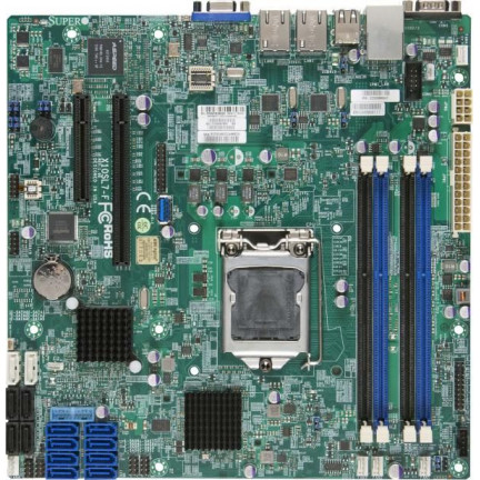 Supermicro X10SL7-F Single Socket Motherboard microATX